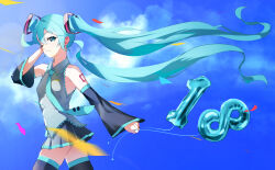 hatsune miku from vocaloid