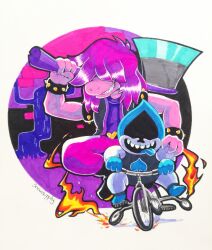 lancer (deltarune) from deltarune by snowsupply