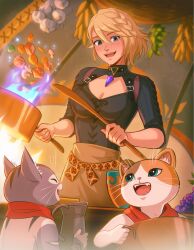 felyne from monster hunter (series) by chalseu