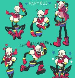 papyrus (undertale) from undertale by nippo