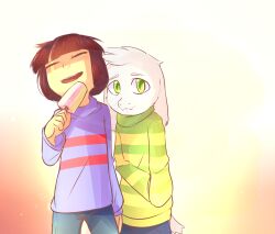 asriel dreemurr from undertale by shellydreams