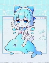 cirno from touhou by coa (chroo x)