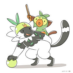 grookey from pokemon by sicklizardman
