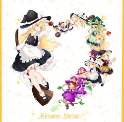 kirisame marisa from embodiment of scarlet devil