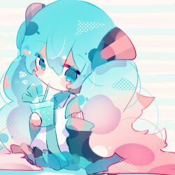 hatsune miku from vocaloid by fuyuzuki gato