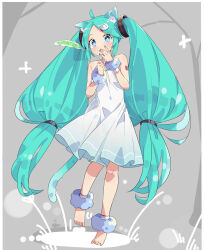 hatsune miku from vocaloid