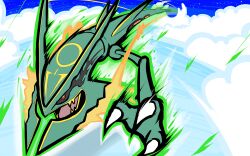 mega rayquaza from pokemon