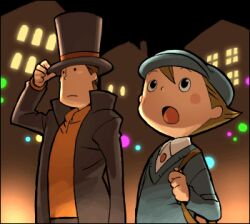 hershel layton from professor layton by homa kura