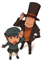 hershel layton from professor layton by homa kura