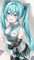 hatsune miku from vocaloid