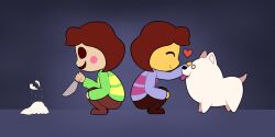 annoying dog from undertale by moement