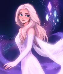 elsa (frozen) from frozen (disney) by chalseu