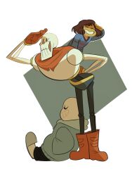 frisk (undertale) from undertale by surgical-tie