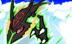 mega rayquaza from pokemon