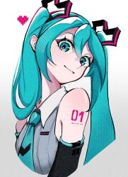hatsune miku from vocaloid