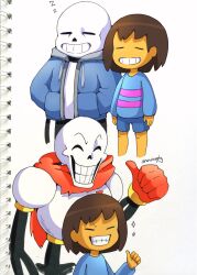 frisk (undertale) from undertale by snowsupply