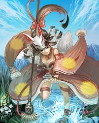 mochizuki chiyome from sengoku taisen by cherokee (pixiv)