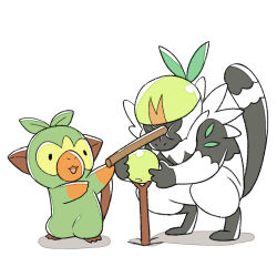 grookey from pokemon by sicklizardman