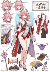 yae miko from genshin impact