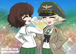 akiyama yukari from girls und panzer