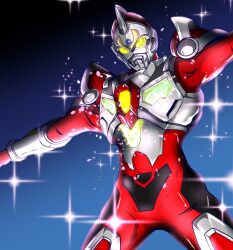 gridman (character) from denkou choujin gridman by yuuki (gatama)