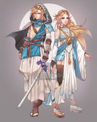 link from the legend of zelda by ilabarattolo