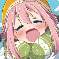 kagamihara nadeshiko from yurucamp by urara (sumairuclover)