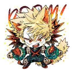 bakugou katsuki from boku no hero academia