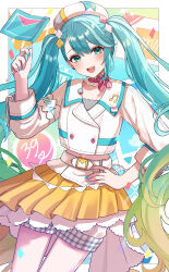 hatsune miku from magical mirai (vocaloid)