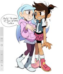 andrea davenport from the ghost and molly mcgee by arrcticc fish
