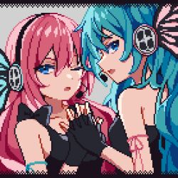 hatsune miku from magnet (vocaloid) by amefu luna