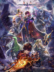 c.c. from code geass by lancelot (code geass)