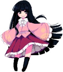 houraisan kaguya from touhou by terupancake