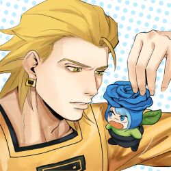 blue rose (tiger & bunny) from tiger & bunny