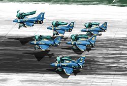 hatsune miku from blue angels by rxjx