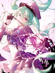 hatsune miku from senbonzakura (vocaloid)