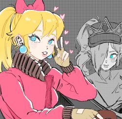 princess peach from mario kart