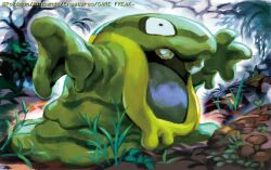 alolan grimer from pokemon by kawaguchi youhei