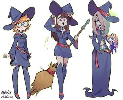 kagari atsuko from little witch academia