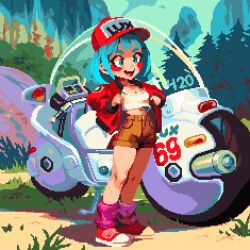 bulma from dragon ball