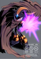 shadow the hedgehog from mega man (series) by gareki sh