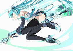 hatsune miku from vocaloid