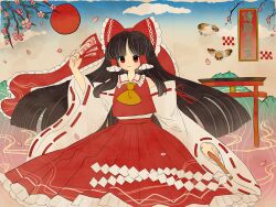 hakurei reimu from touhou