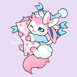 sylveon from pokemon by lovewolf5122