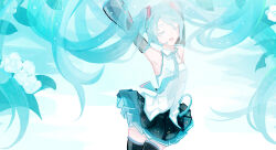 hatsune miku from vocaloid