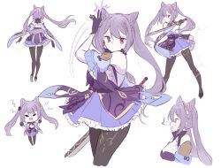 keqing (genshin impact) from genshin impact