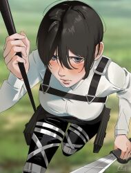 mikasa ackerman from shingeki no kyojin