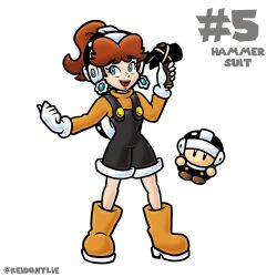 princess daisy from super mario bros.