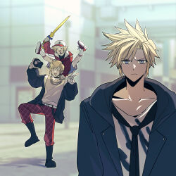cloud strife from dissidia final fantasy