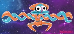 deoxys from pokemon by vaicupcakes